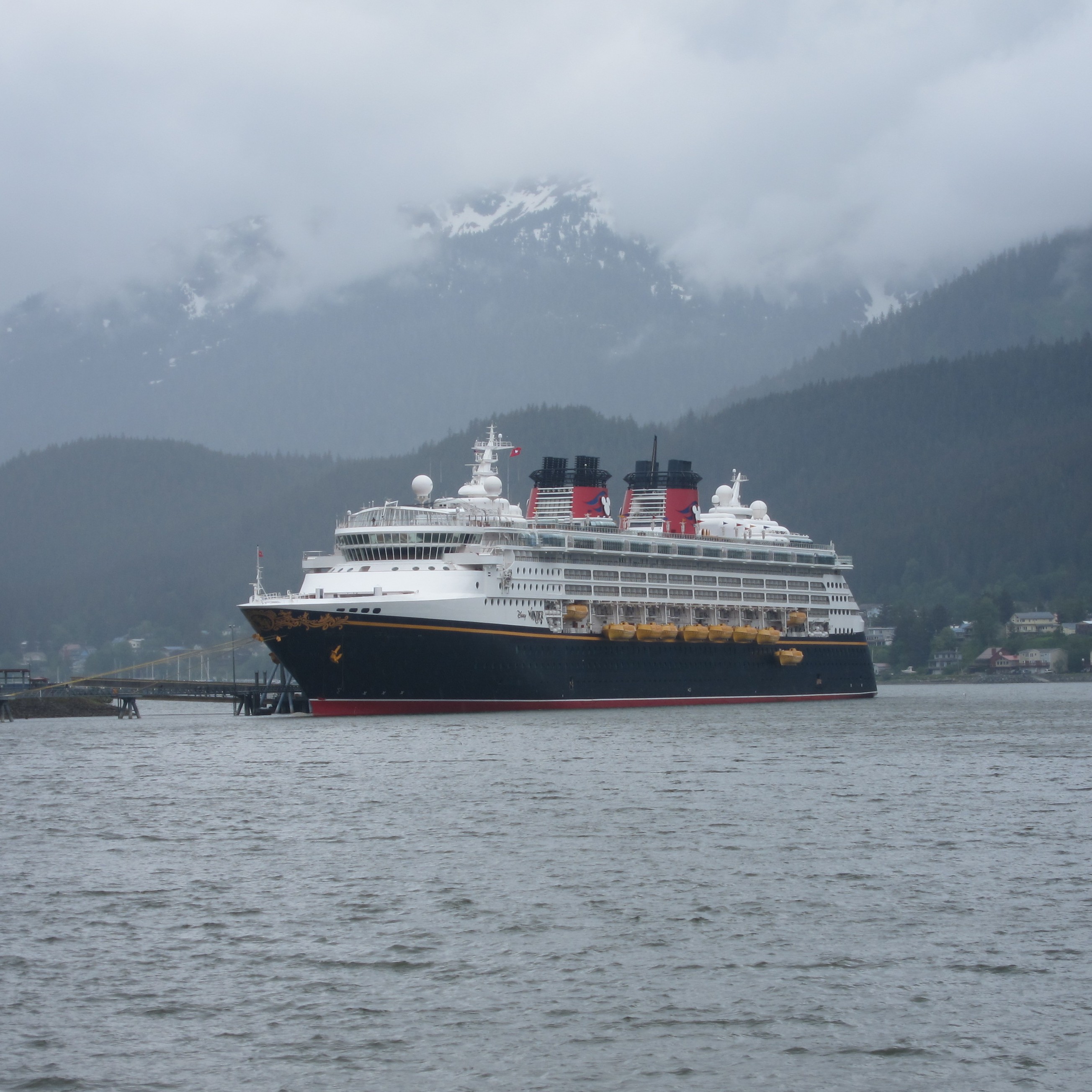 Totem Bight State Park in Ketchikan from the Water | Disney Alaska Cruise Trip Report 2014