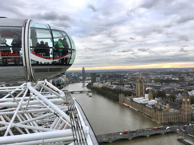 Riding the London Eye | 2016 London and Paris Trip Report